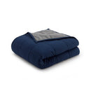 Ella Jayne 20lb Reversible Anti-Anxiety Weighted Blanket - Grey/Navy