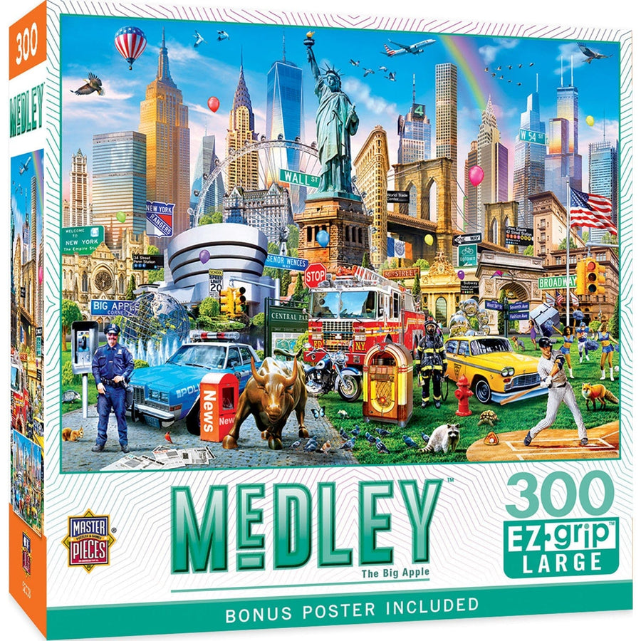 Medley - The Big Apple 300 Piece EZ Grip Jigsaw Puzzle