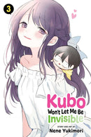 Kubo Won’t Let Me Be Invisible, Vol. 3