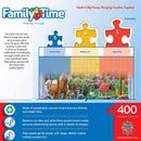 Family Time - Peeking Through 400 Piece Jigsaw Puzzle