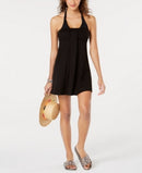 Hula Honey Black Juniors Bandeau Swim Cover-Up, Us X-Small