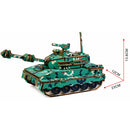 Tank Model Kit - Wooden Laser-Cut 3D Puzzle (137 Pcs)