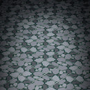 Cobblestone Flooring (Plant Overgrowth) - Custom Printed 2x2 Tile made using LEGO part