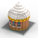 Instructions for Custom LEGO Ice Cream Shop