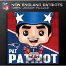 New England Patriots - NFL Mascot 100 Piece Jigsaw Puzzle