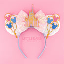 Light Up Castle & Balloons Mickey Ears