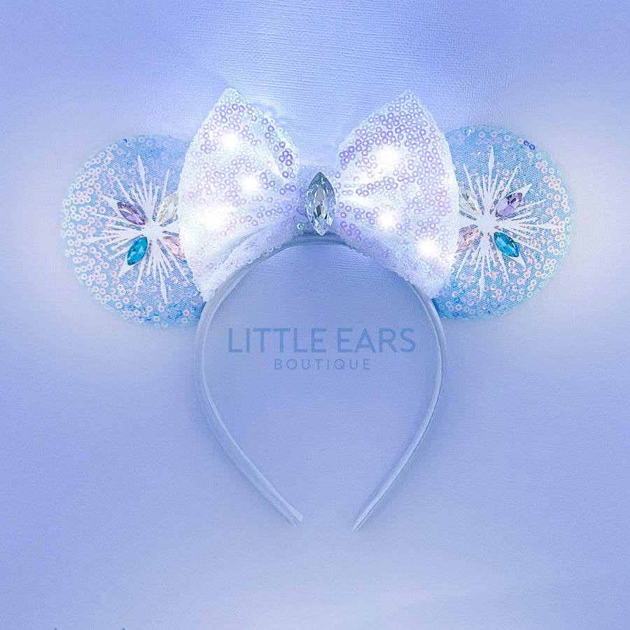 Light Up Elsa Mickey Ears