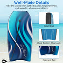 33/37/41 Inches Lightweight Body Board Boogie Board with EPS Core XPE Deck HDPE Bottom