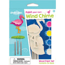 Flamingo Wind Chime Wood Craft & Paint Kit