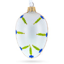 1894 Renaissance Royal Egg Glass Ornament 4 Inches