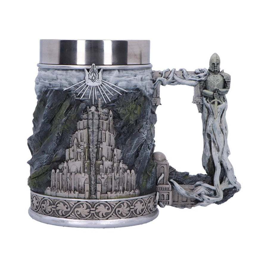 Lord of the Rings Gondor Sculpted Stainless Steel Tankard