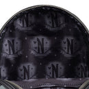 Loungefly Wednesday Nevermore Mini-Backpack - Entertainment Earth Exclusive