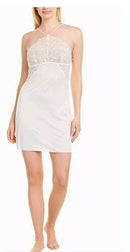 Wacoal Women’s Scene Stealer Chemise, Cream, Size Large