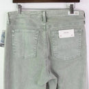 Ag Mari High Rise Cropped Slim Straight Jeans