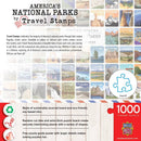 National Parks Travel Stamps 1000 Piece Jigsaw Puzzle
