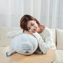 Mother & Baby Seal Plush Toy Set – Soft Zipper Seal Doll Gift