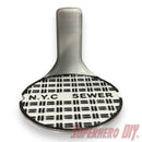 Manhole Cover Floating Shelf - Display Shelf for Turtles Collectibles