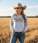 Merry Country Christmas Graphic Sweatshirt