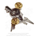 Metallica Damage Inc Skull Pewter Pin