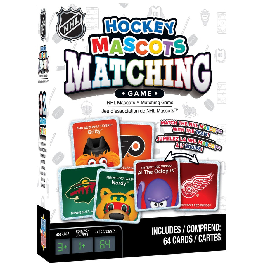 NHL Mascots Matching Game
