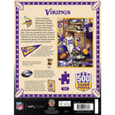 Minnesota Vikings - Locker Room 500 Piece Jigsaw Puzzle