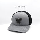 Black & Silver Trucker Hat