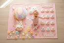 Personalized Baby Milestone Unicorn Blanket with Name | Monthly Photo Keepsake | Custom Unicorn Baby Gift
