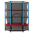 55 Inch Mini Trampoline for Kids with Safety Enclosure Net for Indoor Outdoor