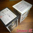 Minimalist Open Bottom Floating Shelf for Funko Pop Boxes | Fits Soft or Hard Protectors | Easy Wall Mount with Screws or Command Strips