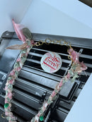 Mixed Metals Braided Bandana Necklace