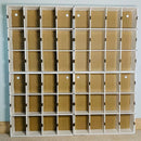 KUBBIE DLX WHITE (3x4) - In Box Display Case for Funko Pops, Wall Mountable & Stackable Pop Shelf (Cardboard)