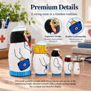 Doctor & Nurses Wooden Nesting Dolls