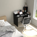 Modern Computer Desk with Storage Bookshelf and Hutch for Home Office