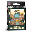 Green Bay Packers Fan Deck Playing Cards - 54 Card Deck