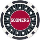 Oklahoma Sooners 100 Piece Poker Chips