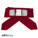 NARUTO SHIPPUDEN Headband Red Konoha Adult size