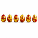 6 Fairy Tales Wooden Dolls Christmas Ornaments 2.25 Inches