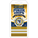 West Virginia Mountaineers 20 Piece Poker Chips