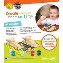 Double Racers Wood Craft & Paint Kit