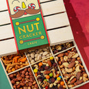 Nutcracker-Themed Wooden Crate with Gourmet Savory Snacks- Christmas Gift Basket