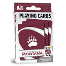 Montana Grizzlies Playing Cards - 54 Card Deck
