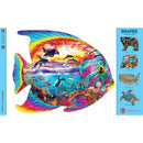 Shapes - Tropical Menagerie 1000 Piece Shaped Jigsaw Puzzle