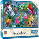 Audubon - Songbird Collage 1000 Piece Jigsaw Puzzle