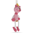 Pig Wooden Doll on a Spring 6 Inches