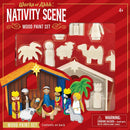 Nativity Scene Wood Craft & Paint Kit