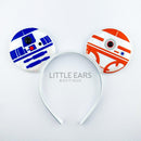 Orange & Blue Robot Mickey Ears for Men