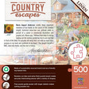 Country Escapes - The Secluded Cabin 500 Piece Jigsaw Puzzle