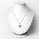 1.32 Carat Genuine Citrine .925 Sterling Silver Pendant