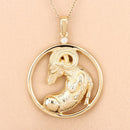 0.03 Carat Genuine White Diamond .925 Sterling Silver Pendant