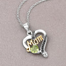 0.49 Carat Genuine Peridot and Black Spinel .925 Sterling Silver Pendant